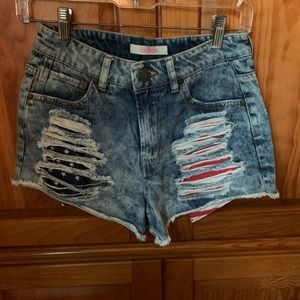 Jean shorts